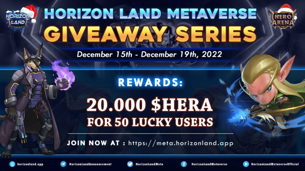 Hero Arena Partnership with Horizon Land Metaverse - BLOG HERO ARENA